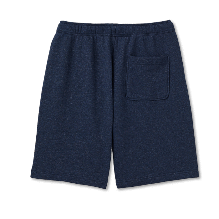 Tims Unisex French Terry Shorts - Navy Marl 9" - Image 8