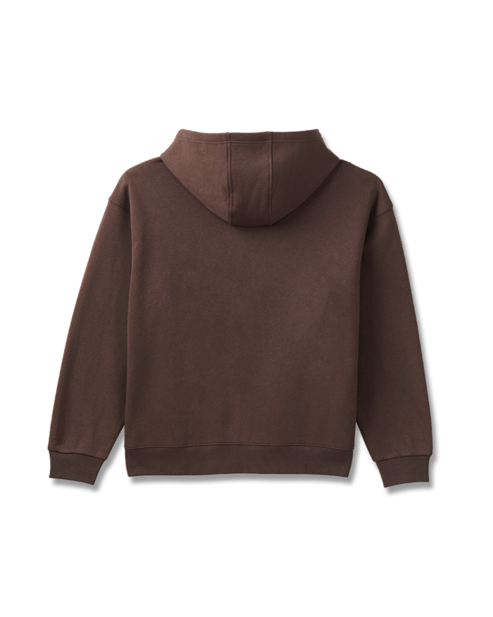 Tims Full Zip Unisex Hoodie - Espresso - Image 6